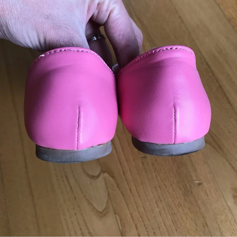 Gymboree pink Easter dress shoes flats youth big kid girls starburst deco size 1
